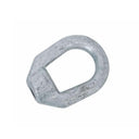 Hot-Dipped Galvanized Eye Nut, Drop Forged Carbon Steel Tap Thread Lifting and Rigging Hardware for Chain, Cable, and Rope - PACK 5