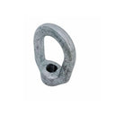 Hot-Dipped Galvanized Eye Nut, Drop Forged Carbon Steel Tap Thread Lifting and Rigging Hardware for Chain, Cable, and Rope - PACK 5