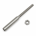 Marine Grade T316 Stainless Steel Lifeline Threaded Stud, Cable Rail Wire Terminal Fitting for Boat, Deck - PACK 4