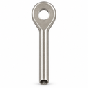 Marine Grade T316 Stainless Steel Swage Eye Terminal, Cable Railing Wire Rope Fitting for Boat, Dock, Deck, and Rigging - PACK 5