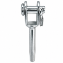 T316 Stainless Steel Swage Jaw Terminal, Marine Cable Wire Rope Fitting for Boat, Dock, Deck, and Rigging - PACK 5