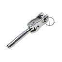 T316 Stainless Steel Swage Toggle Terminal, Marine Cable Wire Rope Fitting for Railing, Lifeline, Dock, Deck - PACK 5
