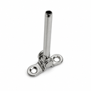 T316 Stainless Steel Swage Deck Toggle Terminal, Cable Railing Wire Rope Fitting for Deck, Stair, Lifeline - PACK 5