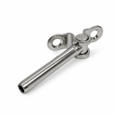 T316 Stainless Steel Swage Deck Toggle Terminal, Cable Railing Wire Rope Fitting for Deck, Stair, Lifeline - PACK 5