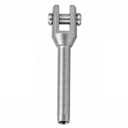 Marine Grade T316 Stainless Steel Machined Swage Fork Terminal, Cable Railing Wire Rope Fitting for Boat, Dock, Outdoor Use - PACK 4