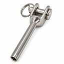 T316 Stainless Steel Hand Swage Jaw Terminal, Marine Cable Railing Wire Rope Fitting for Dock, Deck, Lifeline, Outdoor Use - PACK 5