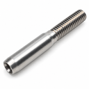 Marine Grade T316 Stainless Steel Invisi-Stud Swage Terminal, Concealed Cable Railing Wire Rope Fitting - PACK 4