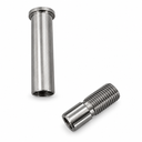 Marine Grade T316 Stainless Steel Streamline Receiver and Stud, Cable Railing Wire Rope End Fitting for Outdoor Use - PACK 20