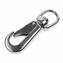 T304 Stainless Steel Swivel Eye Snap Hook, Marine Boat Rigging Clip for Rope, Cable, Chain, and Utility Hardware - PACK 10