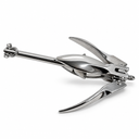 T316 Stainless Steel Folding Grapnel Anchor, Marine Boat Fishing Anchor for Yacht, Kayak, Canoe, Dinghy, and Outdoor Use