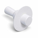 Fairmont 99mm White Mannequin Neck Block, Dress Form Neck Top Finial, Replacement Neck Cap for Fabric Mannequin Displays