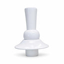 Fairmont 99mm White Mannequin Neck Block, Dress Form Neck Top Finial, Replacement Neck Cap for Fabric Mannequin Displays