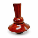 Fairmont 99mm Walnut Mannequin Neck Block, Dress Form Neck Top Finial, Replacement Neck Cap for Fabric Mannequin Displays