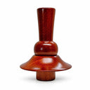 Fairmont 99mm Walnut Mannequin Neck Block, Dress Form Neck Top Finial, Replacement Neck Cap for Fabric Mannequin Displays