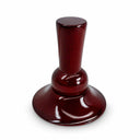 Fairmont 99mm Mahogany Mannequin Neck Block, Dress Form Neck Top Finial, Replacement Neck Cap for Fabric Mannequin Displays