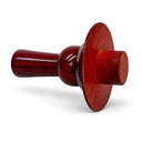 Fairmont 99mm Mahogany Mannequin Neck Block, Dress Form Neck Top Finial, Replacement Neck Cap for Fabric Mannequin Displays
