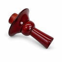 Fairmont 99mm Mahogany Mannequin Neck Block, Dress Form Neck Top Finial, Replacement Neck Cap for Fabric Mannequin Displays