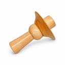 Fairmont 99mm Natural Wood Mannequin Neck Block, Dress Form Neck Top Finial, Replacement Neck Cap for Fabric Mannequin Displays