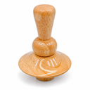 Champagne 1-1/4" Mannequin Neck Cap, Solid Wood Neck Block For Fabric Children’s Dress Forms And Kids Apparel Displays