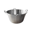 Portable 32'' Cazo EXTRA LARGE FLat Cooking Pot Pan Wok Caso Carnitas XXL Gas Stove Burner