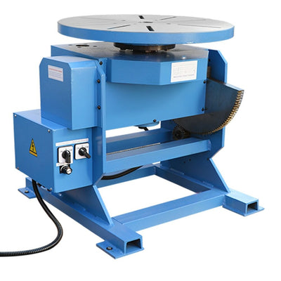 12" Chuck  + 550-1100 LBS Welding Positioner Rotary Table Tilt 0-45-90 110V/400W