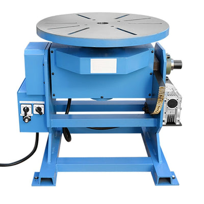 12" Chuck  + 550-1100 LBS Welding Positioner Rotary Table Tilt 0-45-90 110V/400W