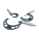 0"- 12" Outside Micrometer Set 0.0001" Graduation Carbide Tipped Ratchet Stop Lock Nut Machinist Measuring Tool