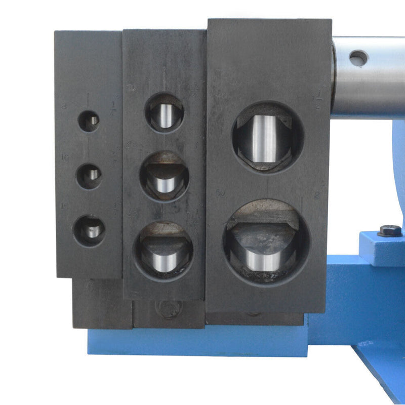 2 HP Electric Tubing Angled Pipe Notcher Tube Punch Press Metal Cut 1/4 3/8 1/2 3/4 1 1-1/4 1-1/2 2" 1740 RPM 1500W