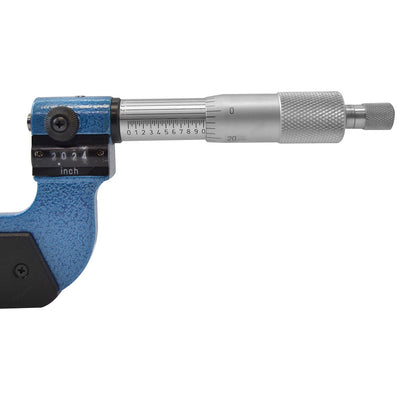 Outside Micrometer Ratchet Stop Thimble Precision Tool for Metalworking, Machinist, Workshop Measurement