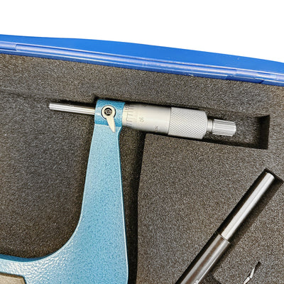 Outside Micrometer Ratchet Stop Thimble Precision Tool for Metalworking, Machinist, Workshop Measurement