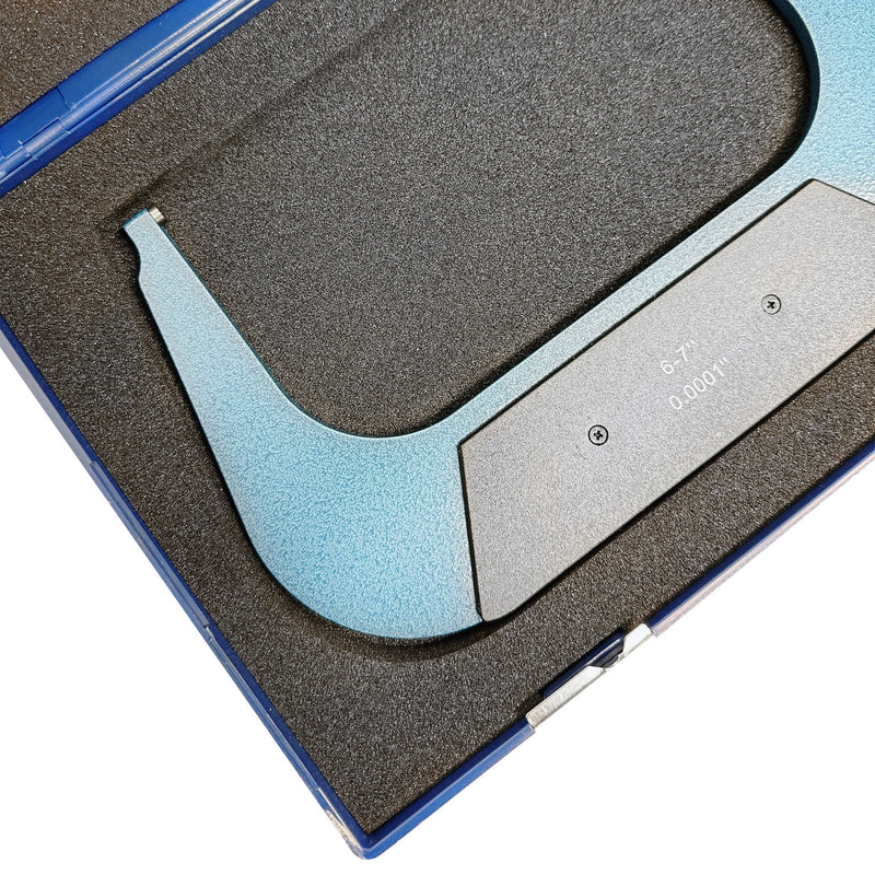 Outside Micrometer Ratchet Stop Thimble Precision Tool for Metalworking, Machinist, Workshop Measurement