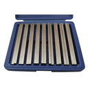9 Pairs 1/4 x 6" Hardened Steel Parallel Set, Accuracy 0.0002"