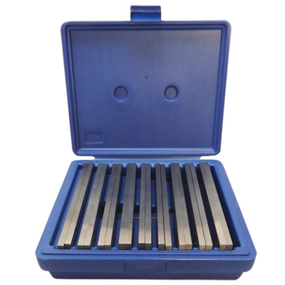 9 Pairs 1/4 x 6" Hardened Steel Parallel Set, Accuracy 0.0002"