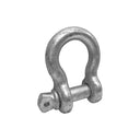 1/2'' Screw Pin Anchor D Ring Rigging Bow Shackle Galvanized Steel Drop Forged For Marine Boat WLL 4000 Lbs