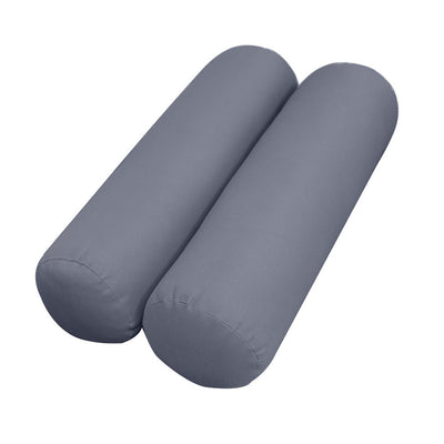 Model-4 FULL SIZE Bolster & Back Pillow Cushion Outdoor SLIP COVER ONLY