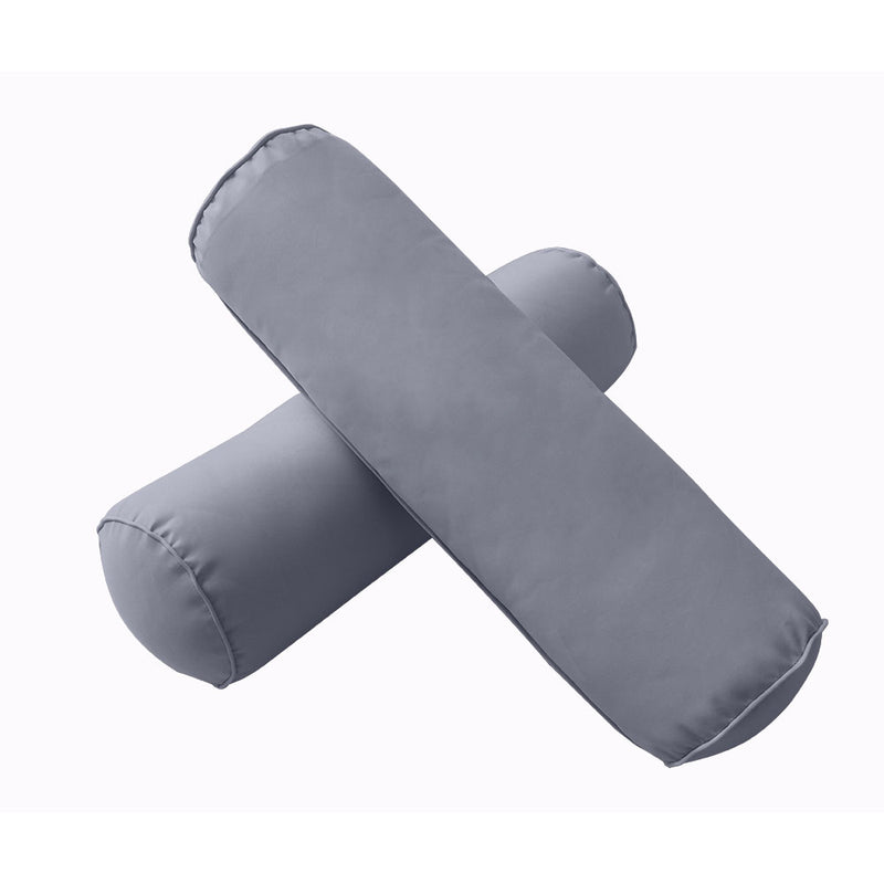 Model-3 TWIN SIZE Bolster & Back Pillow Cushion Outdoor SLIP COVER ONLY