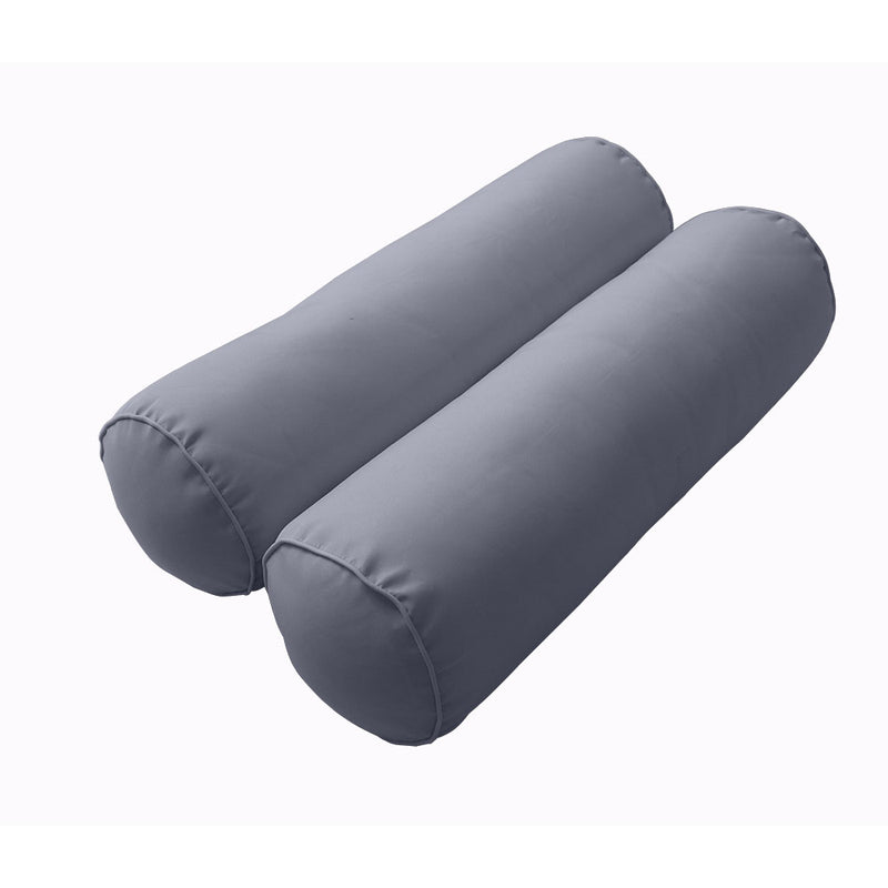 Model-3 TWIN SIZE Bolster & Back Pillow Cushion Outdoor SLIP COVER ONLY