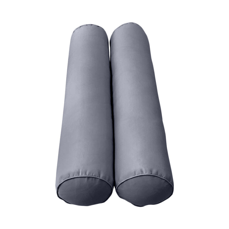 Model-4 CRIB SIZE Bolster & Back Pillow Cushion Outdoor SLIP COVER ONLY