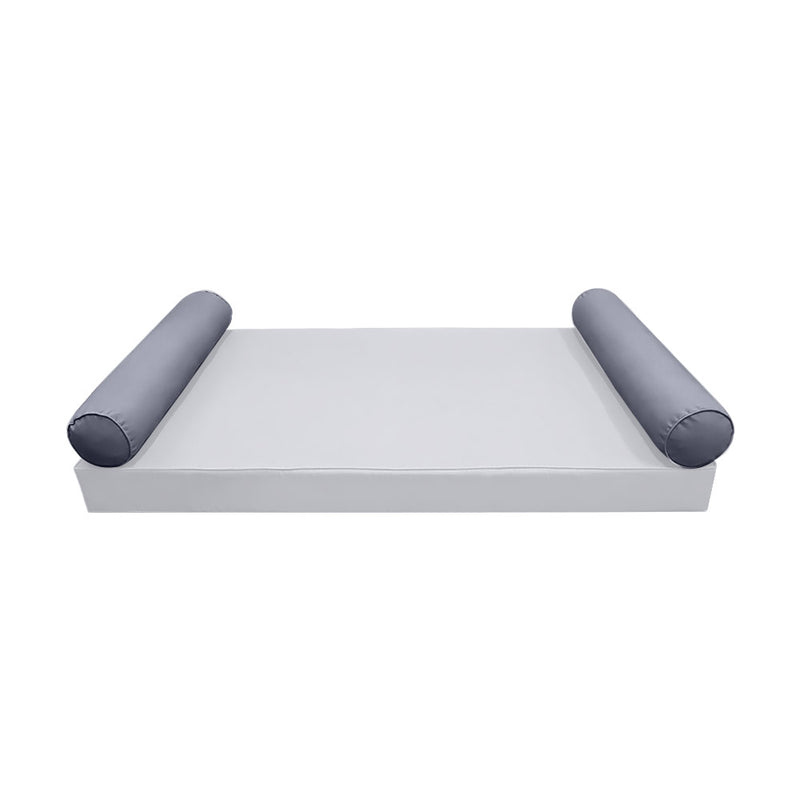 Model-5 FULL SIZE Bolster & Back Pillow Cushion Outdoor SLIP COVER ONLY