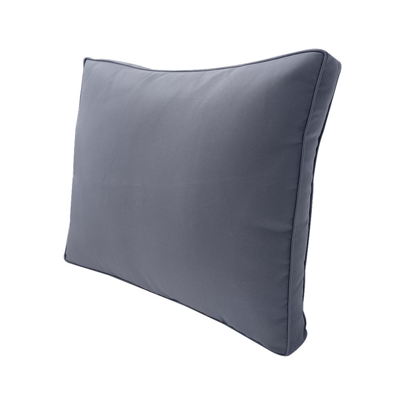 Large Size Outdoor Deep Seat Back Rest Bolster SLIP COVERS ONLY