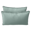 Model-2 CRIB SIZE Bolster & Back Pillow Cushion Outdoor SLIP COVER ONLY