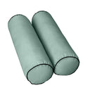 Model-2 CRIB SIZE Bolster & Back Pillow Cushion Outdoor SLIP COVER ONLY