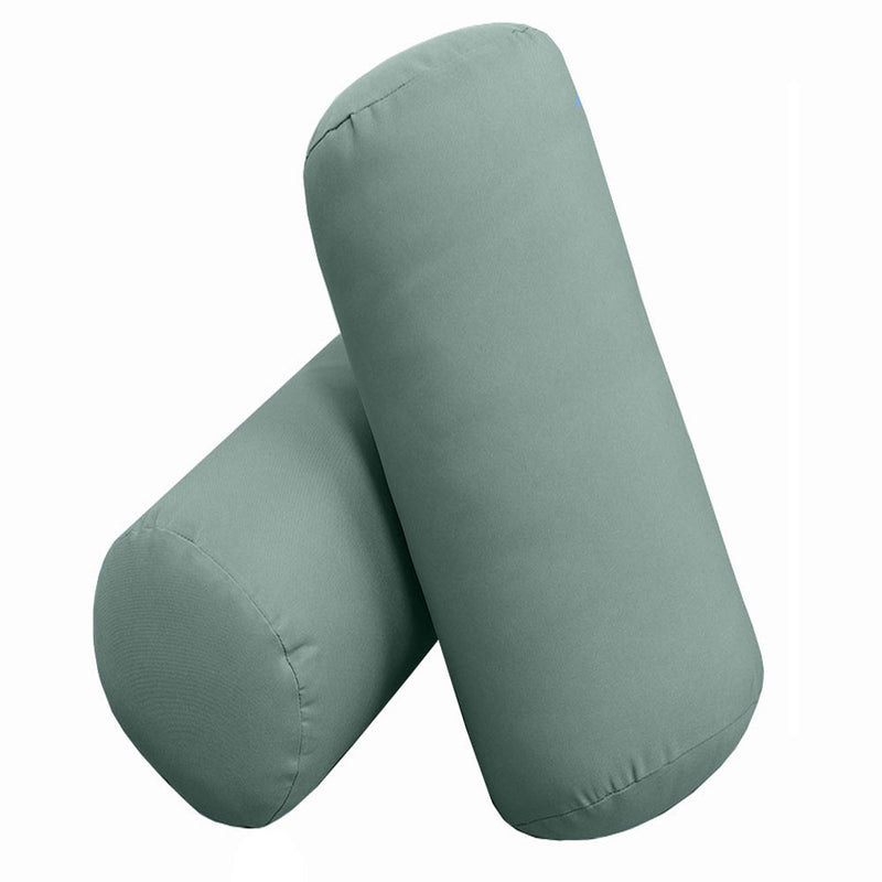Model-3 TWIN SIZE Bolster & Back Pillow Cushion Outdoor SLIP COVER ONLY