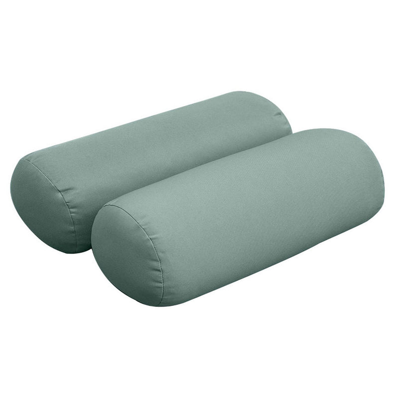 Model-3 TWIN SIZE Bolster & Back Pillow Cushion Outdoor SLIP COVER ONLY