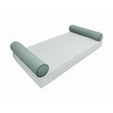 Model-5 TWIN SIZE Bolster & Back Pillow Cushion Outdoor SLIP COVER ONLY