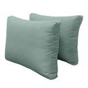 Model-2 TWIN SIZE Bolster & Back Pillow Cushion Outdoor SLIP COVER ONLY
