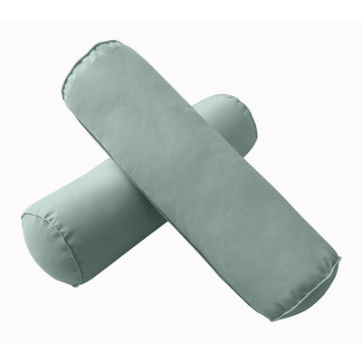 Model-3 TWIN SIZE Bolster & Back Pillow Cushion Outdoor SLIP COVER ONLY