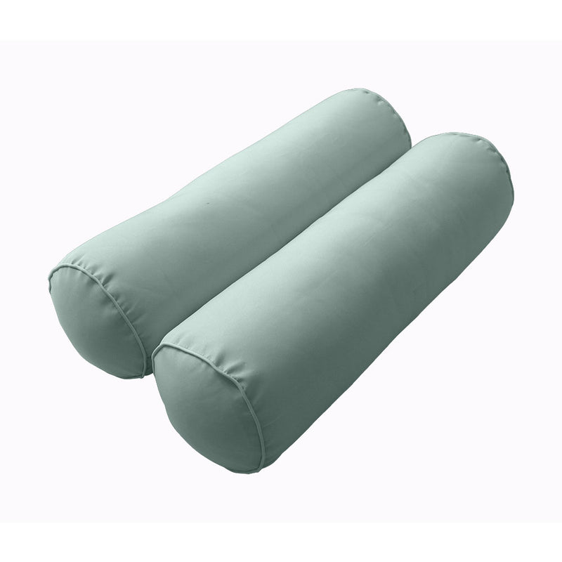 Model-3 TWIN SIZE Bolster & Back Pillow Cushion Outdoor SLIP COVER ONLY