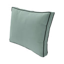 Large Size Outdoor Deep Seat Back Rest Bolster Cushion Insert and Slip Cover Set