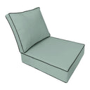 Large Size Outdoor Deep Seat Back Rest Bolster SLIP COVERS ONLY